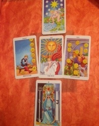 Picture for Three Card reading including card of the year. package